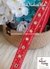 Red Color Threaded Embroidery Trim