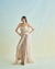 Champagne Whispered Emberoidered Sculpted Corset