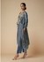 Blue Belted Kaftan