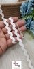 Loomed White Cotton Vank laces