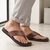 The Aero Ruosh Men Tan Slipper