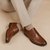 The Zalio Tan Men Formal Bicycle Cut Derby V8 By Ruosh