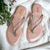 Women Flat Casual Slip-on In TPR sole