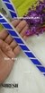 Royal Blue Banarasi Gota Patti Style Lace – 26091-C