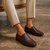 The Herber Ruosh Men Burgundy Occasion Slip-On
