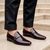 The Moss Burgundy Men Patent Slip-On Florsheim