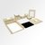 Desk Set | Light | SO8 | Moderno | Cream