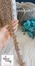 Handmade decorative  Unique Scallope Antique Gold Ribbon  mj-409