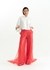 Sequin Embroidered & Mesh Layered Trouser