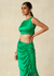 Green Sleeveless Blouse ​