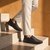 The Impala Black Men Moc Toe Casual Florsheim