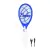 Heavy Duty Mosquito Killer Bat + LED Torch Light 100% Replacement Warranty Racket (EN-12MS | Blue)
