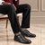 The Miami Lace1  Ruosh Men Black Casual Derby