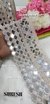 1-Rose Gold Regal Mirror Cutwork Dori Lace -49045