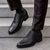 Midtown Florsheim Men Black Oxford Shoes