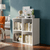 Whitman Open Bookshelf (4 Compartments)- White Finish