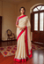 Offwhite Saree
