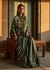 Olive Draped Saree