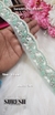 Sea Green Ocean Bloom Embroidery Lace – 48428-EMB