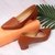 Women’s Tan Heel Pumps
