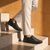The Impala Black Men Moc Toe Casual Florsheim