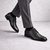 Deborah Florsheim Men Black Formal Derby Shoes