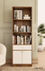 Hugo Bookshelf/Display Unit (With drawer) - Leon Teak & White