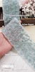 Dark Sea Green Tone-to-Tone Floral Net Lace