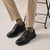 The Shelby Black Men Plain-Toe Derby Florsheim