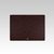 22x16 Inches Rigid Desk Blotter Pen Plus | Classic | Brown