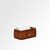 Visiting Card Holder for Desk | Faux Leather | Rectangular | Classic | Tan