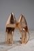 Patent Pink Pointed-Toe Slingback Heels