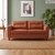 Scott Sofa| 3 Seater | Rusty Cider Orange | DIY