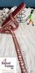 Marvel Maroon Gota Pati Trim