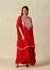 Red Short Kaftan Set