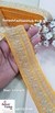 Yellow Pearl & Sequence Fabric Lace