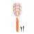 Advanced Mosquito Bat with 30% Longer Battery Life and LED Light (EN-08MS | Orange)