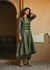Olive D-Cut Kurta