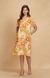 Yellow Printed Tunic Dress