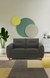 neudot Scott Sofa for Living Room |2 Persons Sofa|Premium Fabric with Cushioned Armrest | Solid Wood Frame|2 Seater in Astro Grey Color