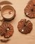 92.5 Silver Bageecha Coaster Set of 4