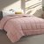 Soft Microfiber Fleece Snow Cover Quilt