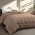 Soft Microfiber Fleece Snow Cover Quilt