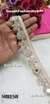 Rose Noor Organza Mirror Dori Border Lace – 48882-Emb