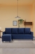 neudot Saya RHS Sectional Sofa for Living Room |6 Person Sofa| Premium Fabric with Cushioned Armrest | 12 Months Warranty| Solid Wood Frame| 6 Seater in Saya Blue Color DIY(Do-It-Yourself)