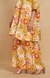 Yellow Printed Flared Pants