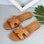 Women’s Beige Chappal Sandals