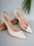 WZAYA Women’s Transparent Pointed Backstrap Pumps