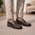 Riva Florsheim Men Brown Dress Shoes