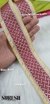 Maroon Pink Dual Tone Banarasi Lace – 26094-C